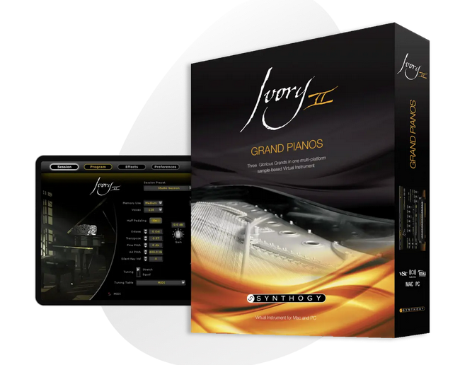 Synthogy Ivory II Grand Pianos